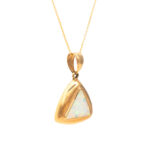 Opal Pendant Necklace in 10 Karat Gold - Image 2