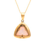 Opal Pendant Necklace in 10 Karat Gold - Image 3