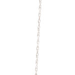Fire Opal and Diamond Halo Pendant Necklace in 14 Karat White Gold - Image 4