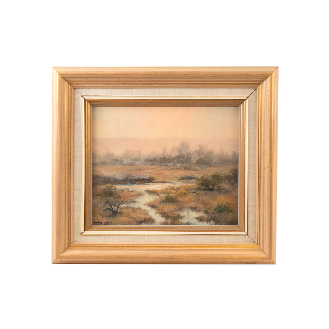 ZKARW_103-2 KASEY SEALY “Spring Atmosphere” Original Oil Landscape on Canvas - Image 1