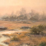 KASEY SEALY “Spring Atmosphere” Original Oil Landscape on Canvas - Image 2