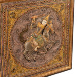 Burmese Kalaga Embroidered Tapestry - Image 2
