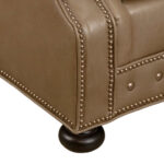 LEXINGTON TOMMY BAHAMA Brown Leather Club Chair - Image 5
