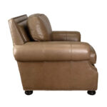 LEXINGTON TOMMY BAHAMA Brown Leather Club Chair - Image 6
