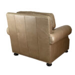 LEXINGTON TOMMY BAHAMA Brown Leather Club Chair - Image 7