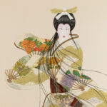 HISASHI OTSUKA “Lady Mieko of Autumn” Mixed Media Print - Image 2