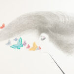 HISASHI OTSUKA “Whispering Butterflies” Limited Edition Lithograph - Image 2