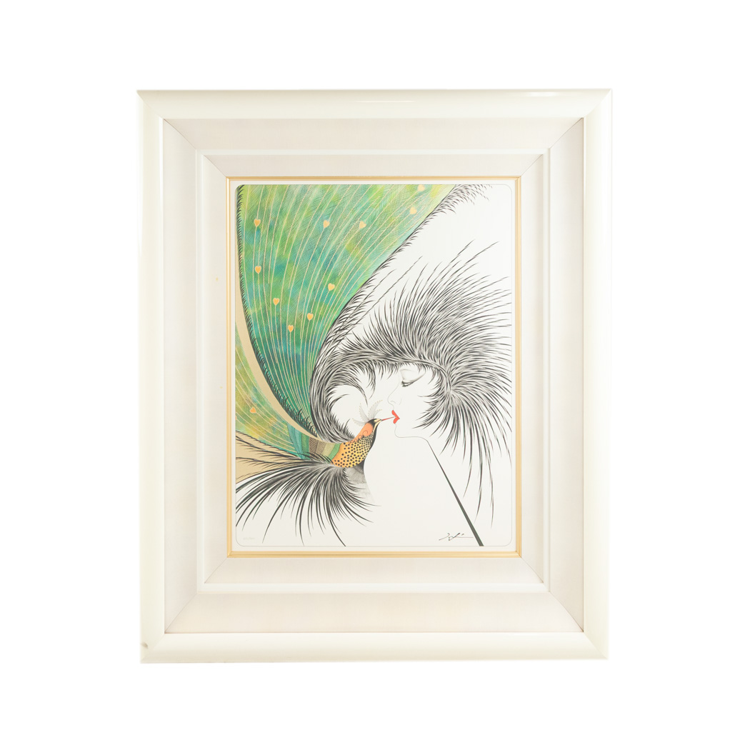 ZHENK_107-2 HISASHI OTSUKA “The Royal Kiss” Limited Edition Silkscreen Print - Image 1