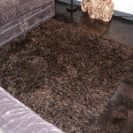 10’4” x 8’2” SURYA Milan Grey Shag Rug - Image 3