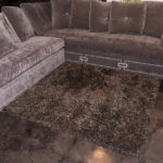 10’4” x 8’2” SURYA Milan Grey Shag Rug - Image 4