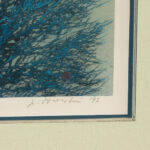 JOICHI HOSHI “Treetop” Signed Woodblock Print - Image 5