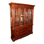 STANLEY FURNITURE Empire Mahogany China Cabinet