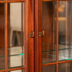 STANLEY FURNITURE Empire Mahogany China Cabinet - Image 4
