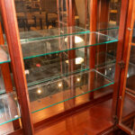 STANLEY FURNITURE Empire Mahogany China Cabinet - Image 5