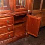 STANLEY FURNITURE Empire Mahogany China Cabinet - Image 8
