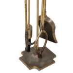 Brass Fireplace Tool Set - Image 3