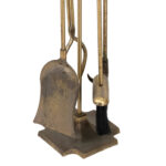 Brass Fireplace Tool Set - Image 2