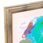 LEO RUSSELL “Aries” Custom Framed Zodiac Print - Image 3