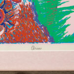 LEO RUSSELL “Aries” Custom Framed Zodiac Print - Image 5