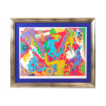 LEO RUSSELL “Aquarius” Custom Framed Zodiac Print