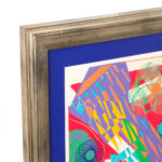 LEO RUSSELL “Aquarius” Custom Framed Zodiac Print - Image 3