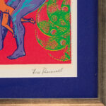 LEO RUSSELL “Aquarius” Custom Framed Zodiac Print - Image 6