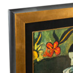 PABLO PICASSO “Harlequin Au Cafe” Custom Framed Print - Image 3
