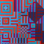 VICTOR VASARELY “Kiu Siu” Custom Framed Print - Image 2