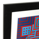 VICTOR VASARELY “Kiu Siu” Custom Framed Print - Image 3
