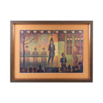 GEORGES SEURAT “Parade de Cirque” Custom Framed Print