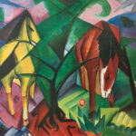 FRANZ MARC “Pferde Un Adler” Custom Framed Print - Image 2