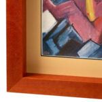 FRANZ MARC “Pferde Un Adler” Custom Framed Print - Image 4