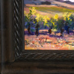 KAY GEIS Original Oil Painting Depicting Napa Valley Vineyards - Image 3