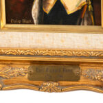 Pair of CLAIRE BLACK Original Oil Portraits on Board After Gainsborough - Image 3