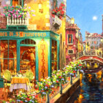 VIKTOR SHVAIKO “Buca di Francesco” Hand Embellished Artist Proof Giclee on Canvas - Image 2
