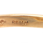 Opal and Diamond Accent Ring in 14 Karat Gold - Image 6