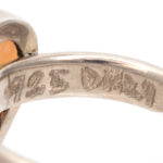 Teardrop Opal Ring in Sterling Silver - Image 6