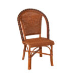 Woven Wicker and Rattan Chair