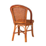 Woven Wicker and Rattan Chair - Image 6
