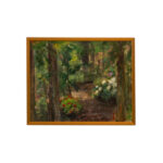 MIRIAM BARANOV “Path in the Wood” Original Oil Landscape on Board