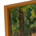 MIRIAM BARANOV “Path in the Wood” Original Oil Landscape on Board - Image 2