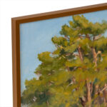 MIRIAM BARANOV “Large Tree with Blue Sky” Original Oil Landscape on Board - Image 2