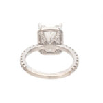 3.54 Carat Total Weight Lab Grown Diamond Engagement Ring in 18 Karat White Gold - Image 5
