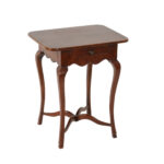 Vintage HICKORY CHAIR CO. American Digest Single Drawer Side Table