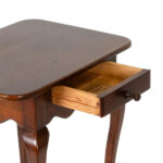 Vintage HICKORY CHAIR CO. American Digest Single Drawer Side Table - Image 3