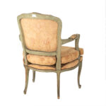 Vintage French Louis XV Style Carved Fateuil Chair - Image 7