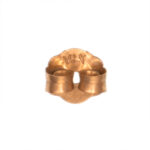 Pair of 4.75 Carat Total Weight Synthetic Ruby Stud Earrings in 10 Karat Gold - Image 5