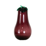 BLENKO Fruits and Vegetables 10 Inch Glass Eggplant