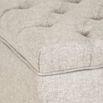 POTTERY BARN Lorraine Tufted Storage Ottoman - Image 3