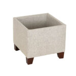 POTTERY BARN Lorraine Tufted Storage Ottoman - Image 2